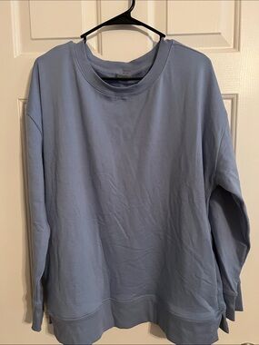 Danskin Light Blue Crewneck Sweatshirt